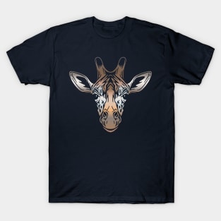 Giraffe Face T-Shirt